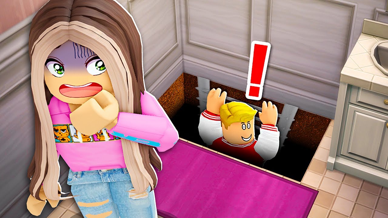 I Caught My CREEPY EX Living Under My HOUSE! (Roblox Bloxburg)