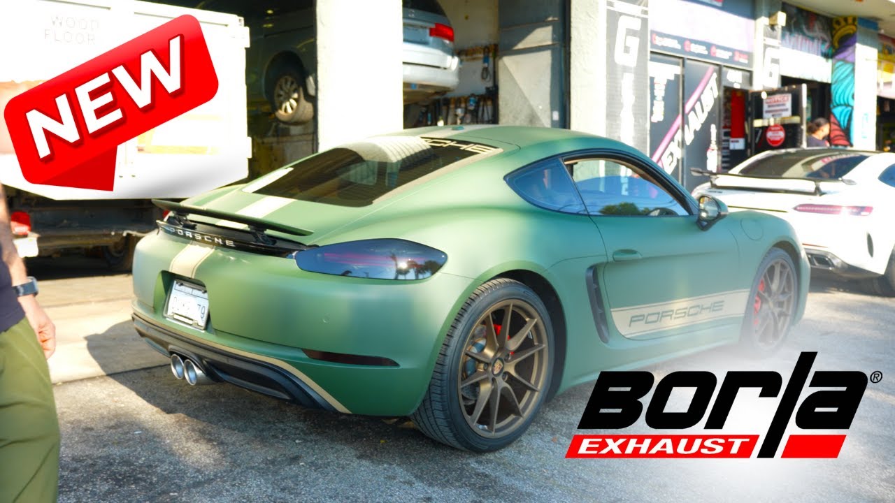 718 Porsche, Borla Exhaust Edition