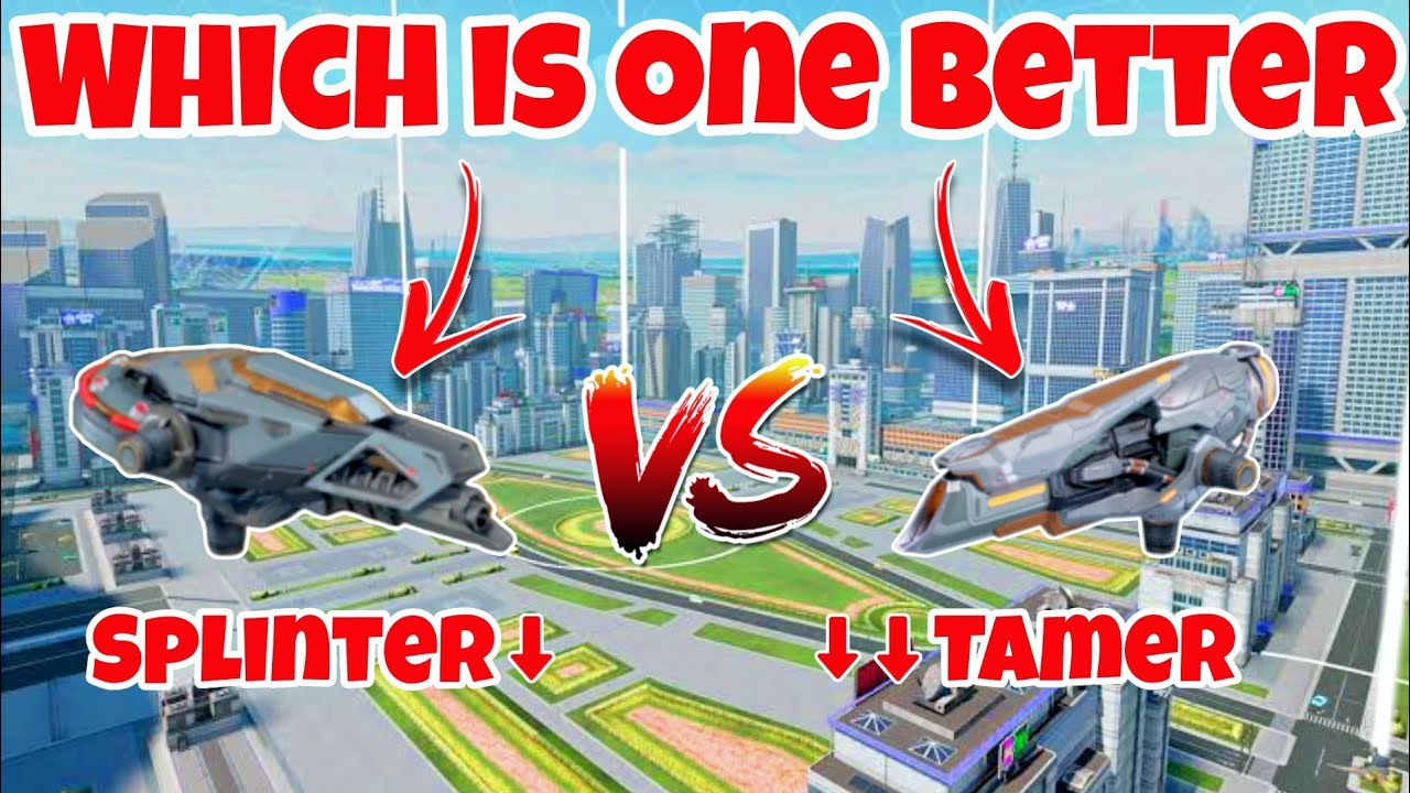 WR🔥Splinter[-40% Nerf] VS Tamer[-30%Nerf] Weapon Comparisons |WAR ROBOTS|