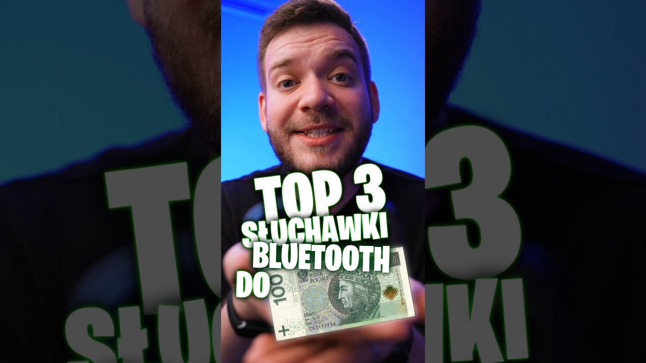 TOP 3 słuchawki Bluetooth do 100 ZŁ #słuchawkibluetooth