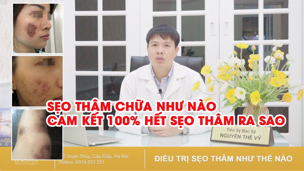 Điều trị sẹo thâm bằng LASER cam kết 100% hài lòng