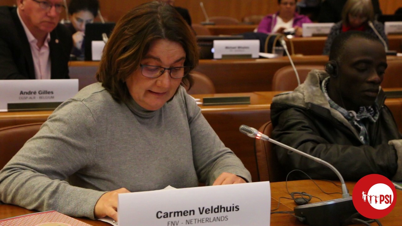 Carmen Veldhuis - FNV, Netherlands.