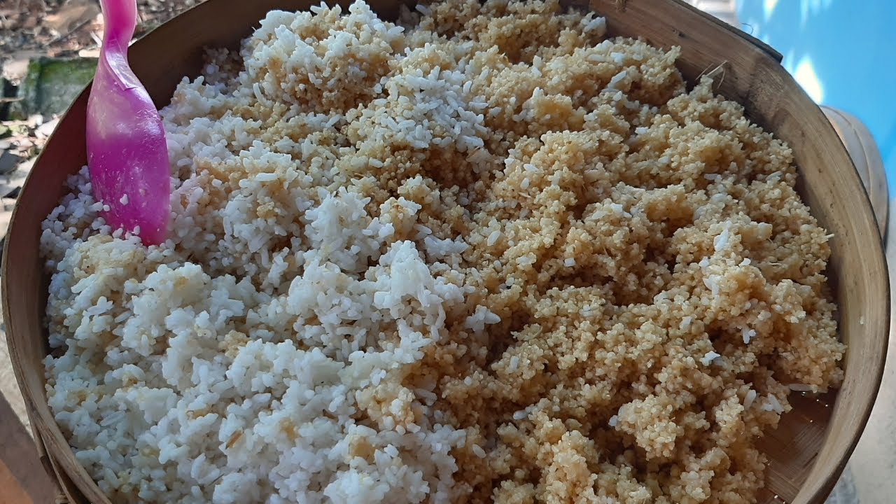 Cara Membuat Nasi Tiwul | Simbah Masak Nasi Tiwul