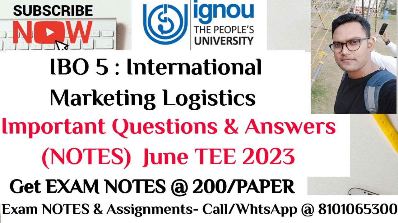 IGNOU : MCOM : IBO 5 : IMPORTANT QUESTION & ANSWERS (NOTES) FOR JUNE TEE 2023