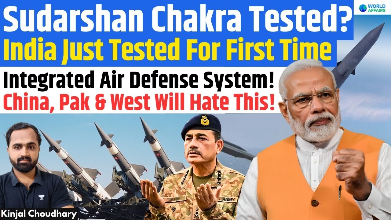 First Step In PM Modi's Sudarshan Chakra - Integrated Air Defense Weapon System Tested! DRDO! Kinjal