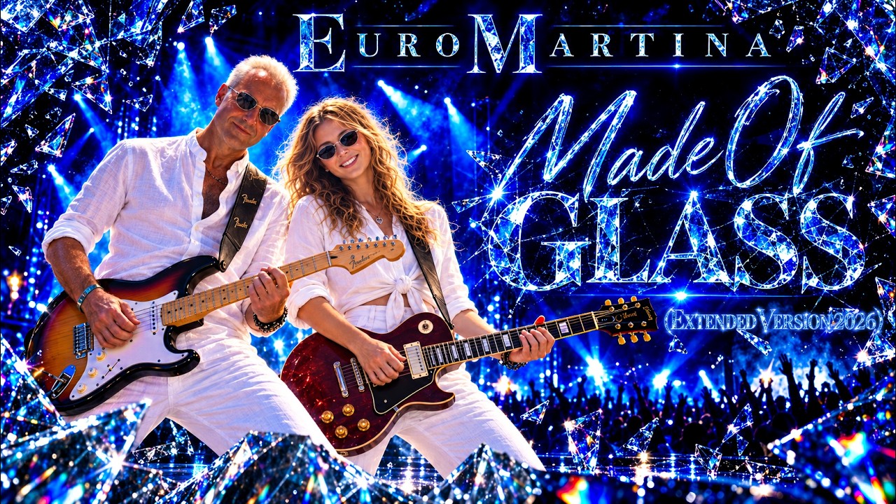 🔊 EuroMartina - Made Of Glass [Extended Version 2026] (Official Music Video) // ITALO DISCO