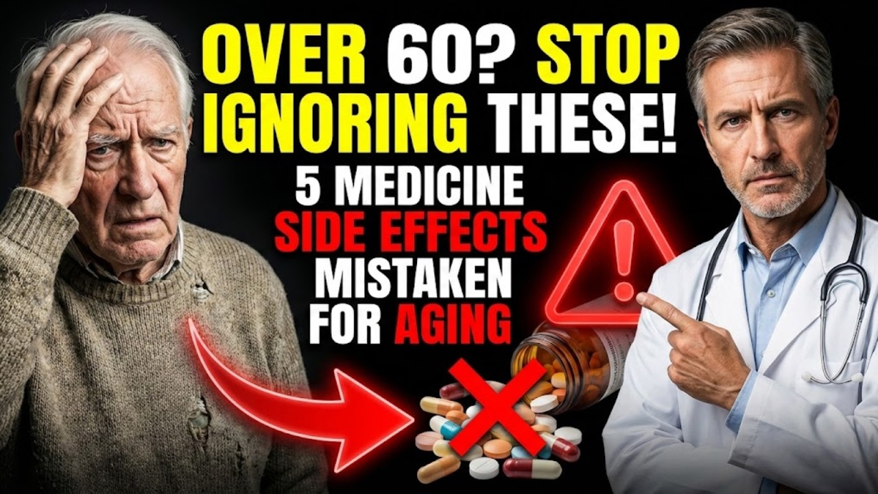 Over 60? 5 Medicine Side Effects Mistaken for “Just Aging” | Senior Tips