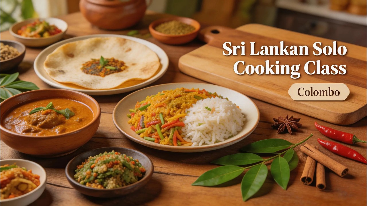Learning to Cook Sri Lankan Food: A Solo Travel Experience in Colombo