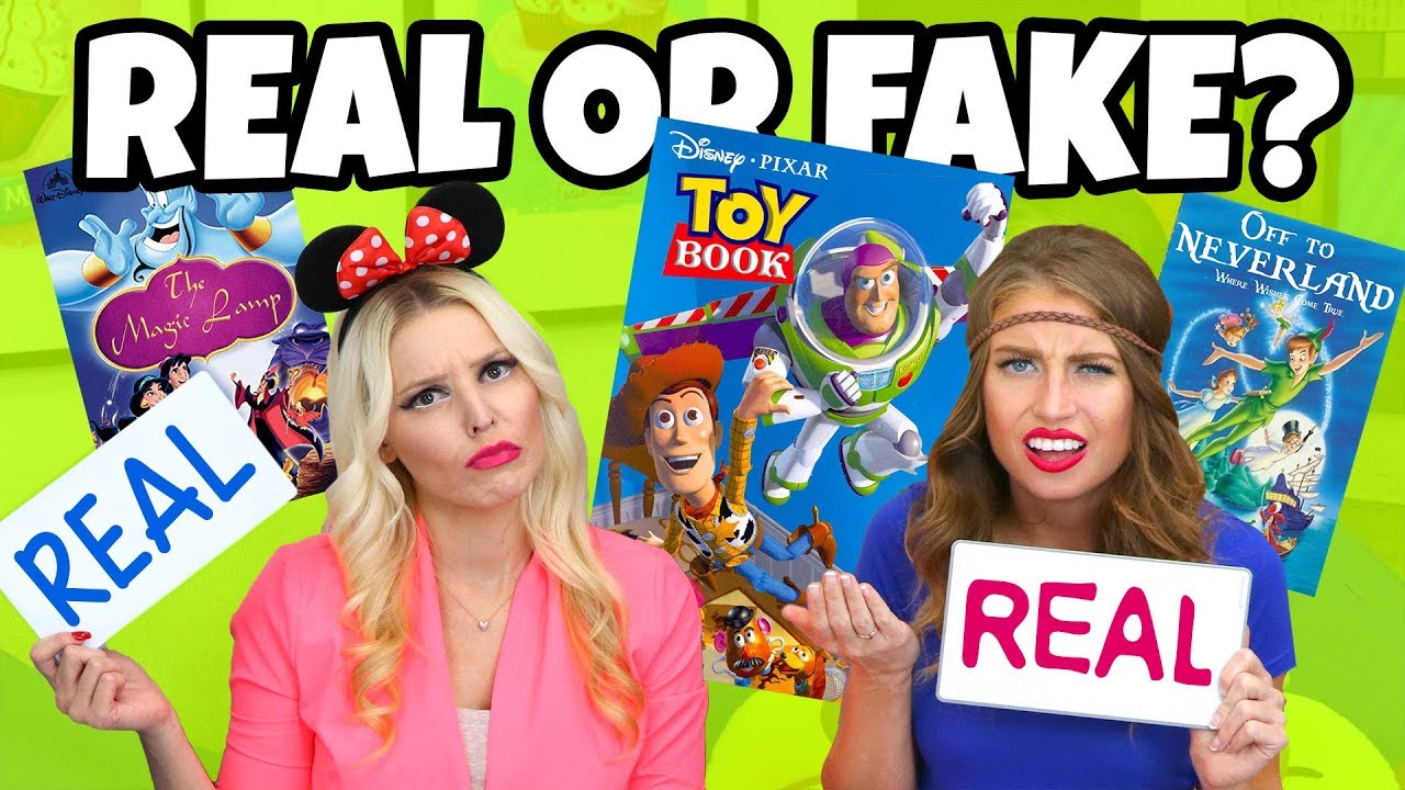 GUESS THE DISNEY MOVIE POSTER REAL OR FAKE CHALLENGE. (Totally TV)