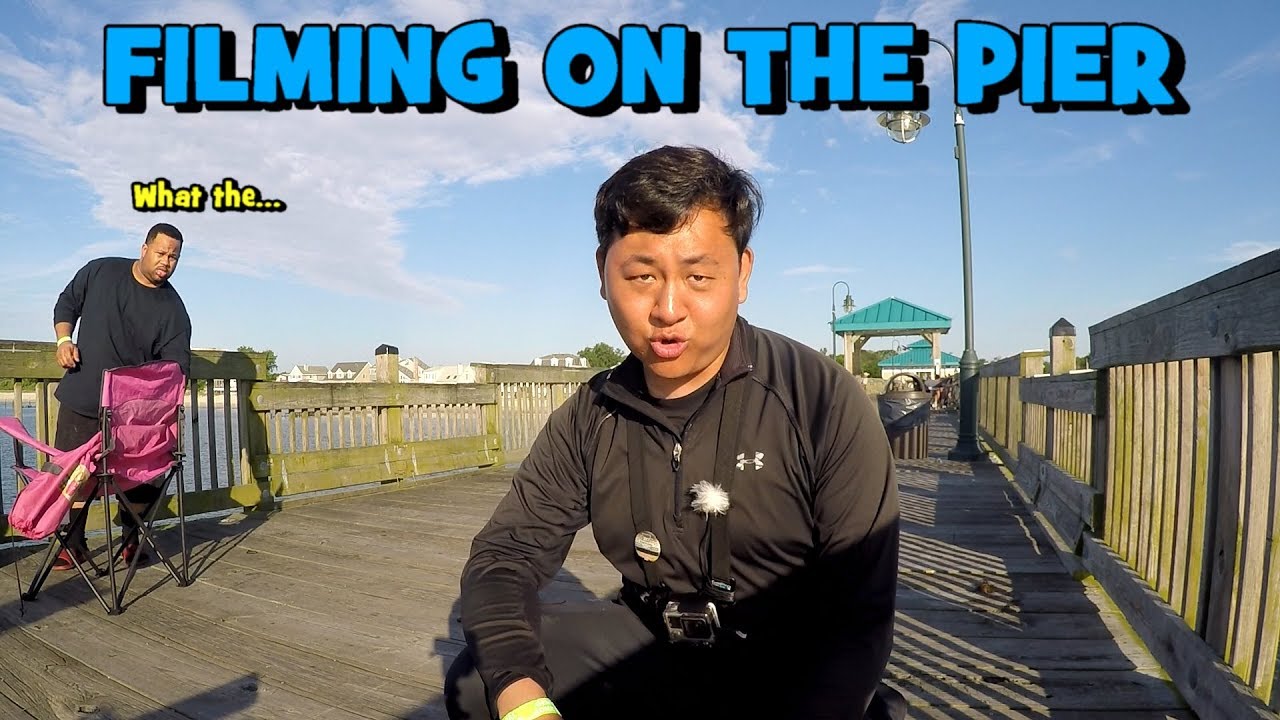 Getting WEIRD LOOKS While Fishing! Exploring the BUCKROE PIER! Newport News EP3
