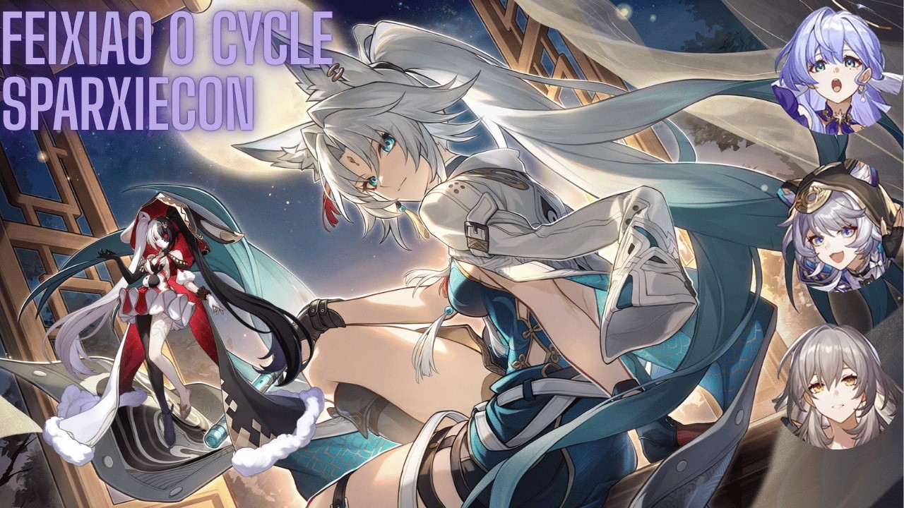 THE BEST 2.X DPS? | Feixiao 0 CYCLE SPARXIECON | Memory of CHAOS