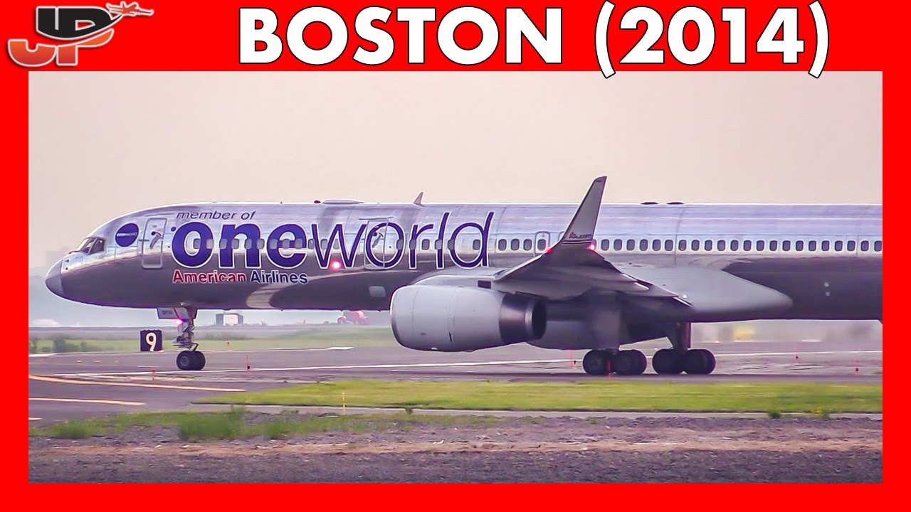 Plane Spotting BOSTON LOGAN AIRPORT (2014)