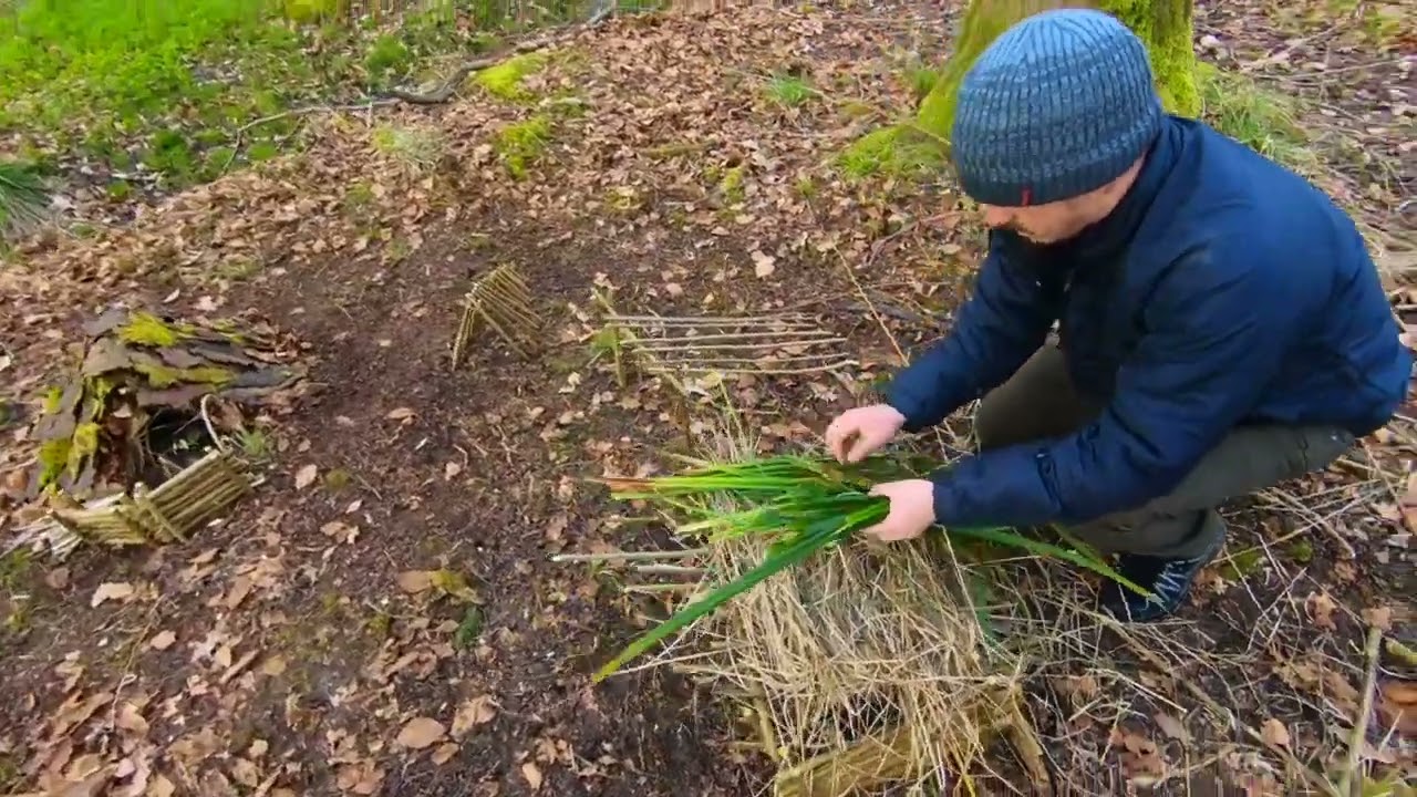 How to build a mini shelter at home | The Bushcraft Company