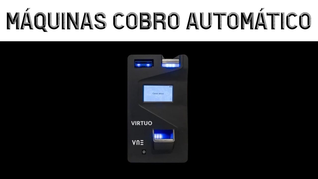 MÁQUINAS DE COBRO AUTOMÁTICO de VNE para cafeterías y restaurantes.