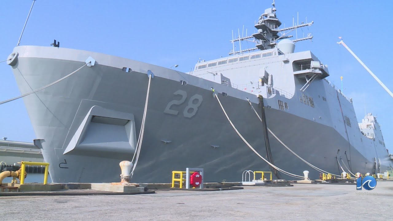 USS Fort Lauderdale возвращается на военно-морскую базу Норфолк после 11-месячного похода