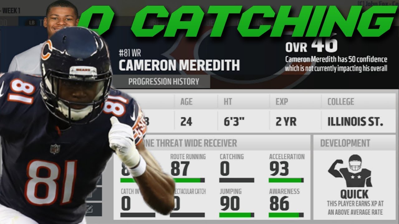 What if a Team's Receivers Had 0 Catching Ratings?! Madden 18 Connected Franchise What if Experiment