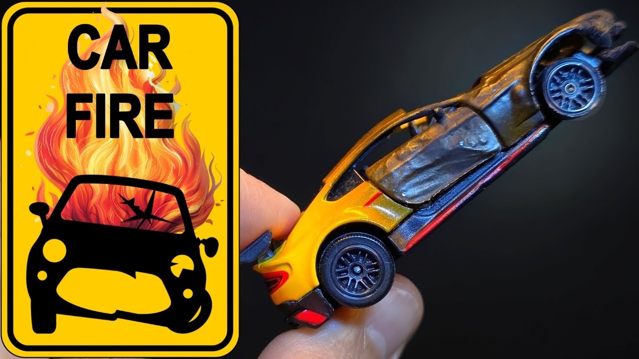🔥 I Burned a Majorette Aston Martin to Make THIS Post-Apocalyptic Beast!