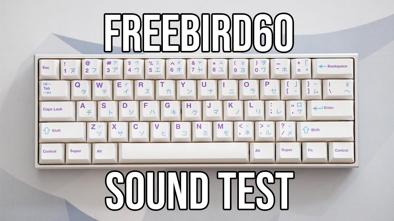 Freebird60 Prototype with Creampaca Switches -- Sound Test