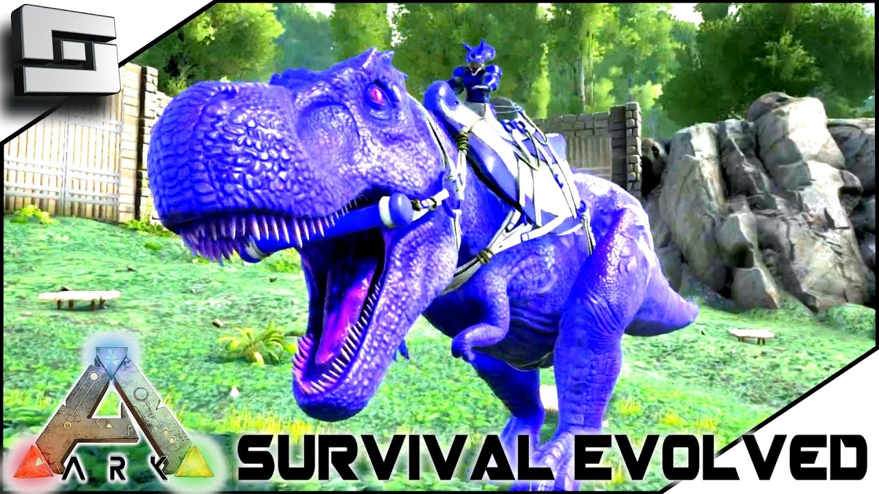 ARK: Survival Evolved - TAMING A 100+ TREX! BLUETOOTH! S2E27 ( Gameplay )