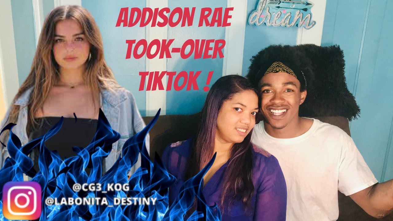 Addison Rae tiktok compilation REACTION