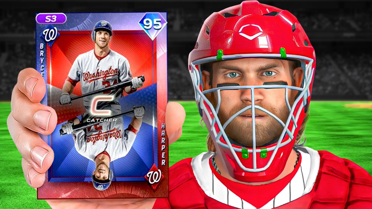 MLB сделала Брайса Харпера кэтчером