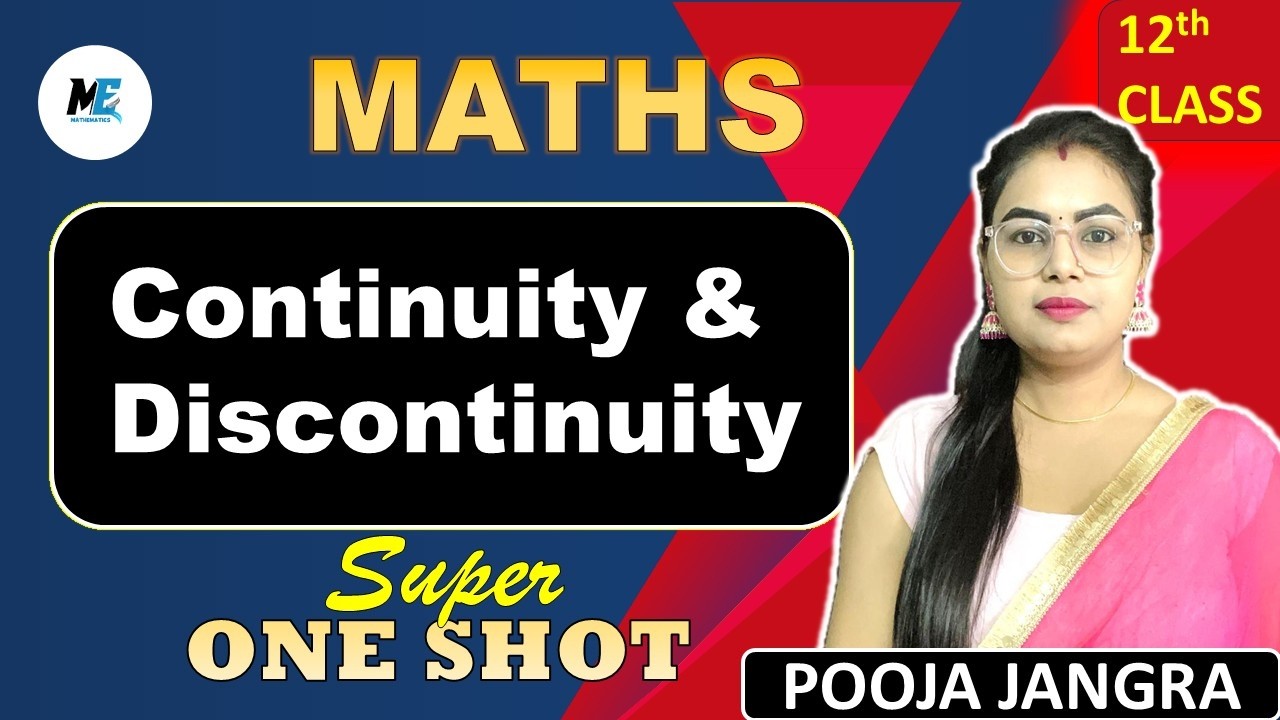 Continuity & Discontinuity | Class 12 One Shot | Class 12 Maths NCERT CBSE | By Pooja Jangra