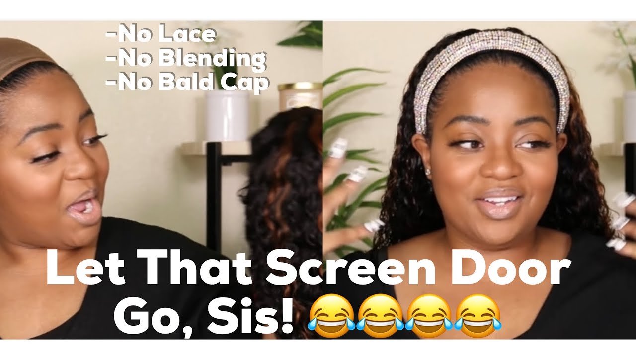 Chile, I Tried This Dyed Headband Wig And... 😂 | SuperNova Hair