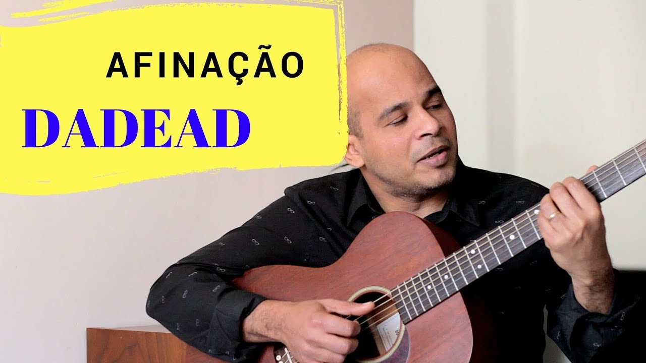 AFINAÇÃO DADEAD  Dica # 1 - Tuning DADEAD ( Subtitles in english )