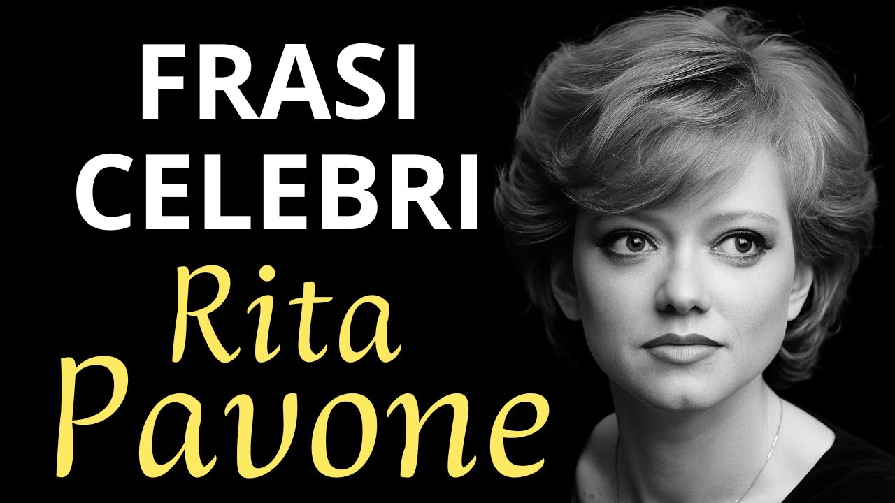 RITA PAVONE | Non Devi Essere Perfetta per Brillare