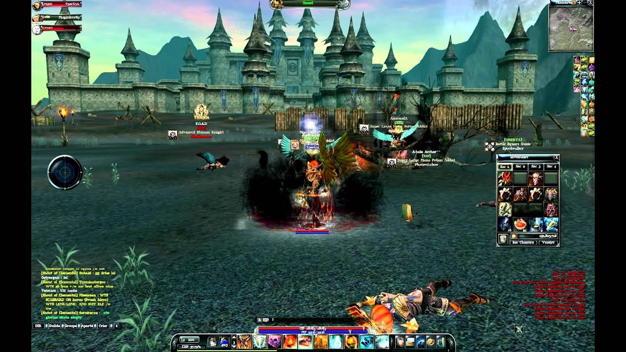 ARCHLORD Yperion PVP SIEGE CASTLE 14/04/2012 in Urzark