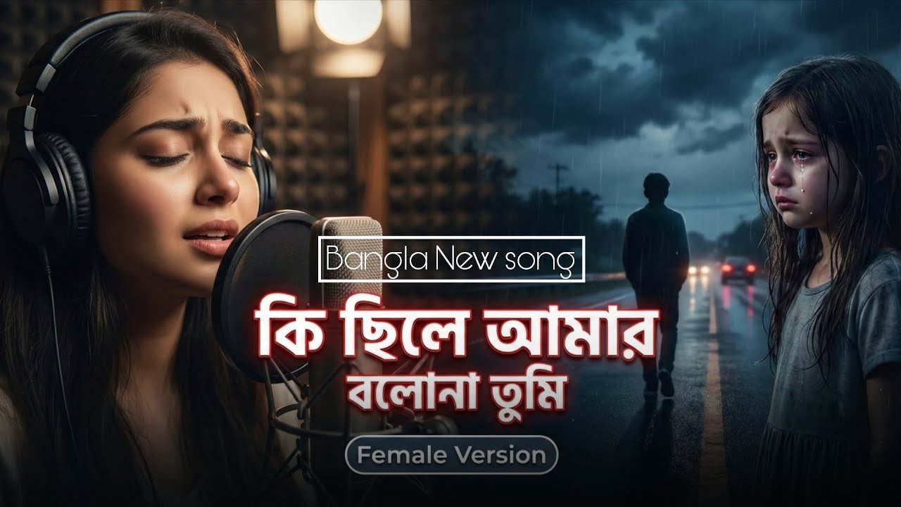 কি ছিলে আমার বলোনা তুমি | Ki Chile Amar Bolona Tumi | Female Version | MelodyVerse BD