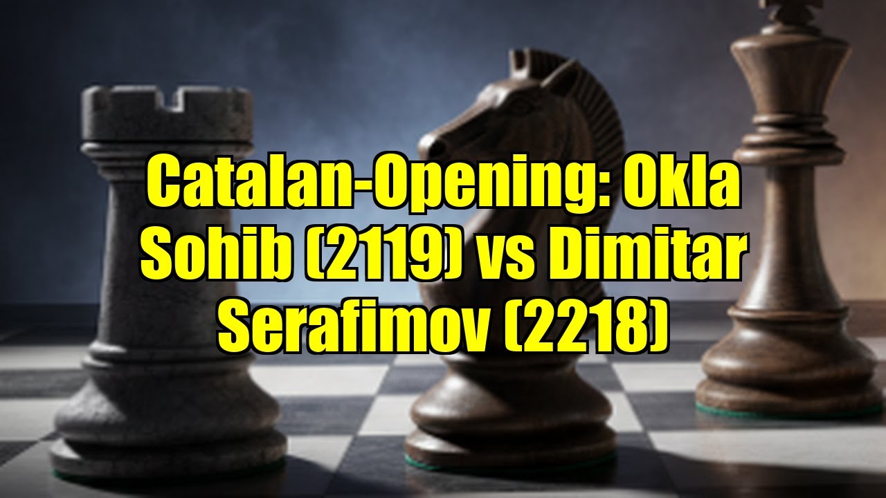 Catalan-Opening: Okla Sohib (2119) vs Dimitar Serafimov (2218)