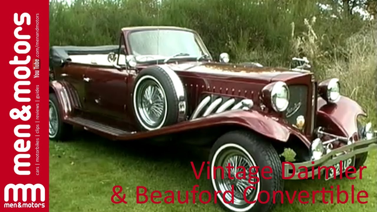 Винтажный кабриолет Daimler & Beauford