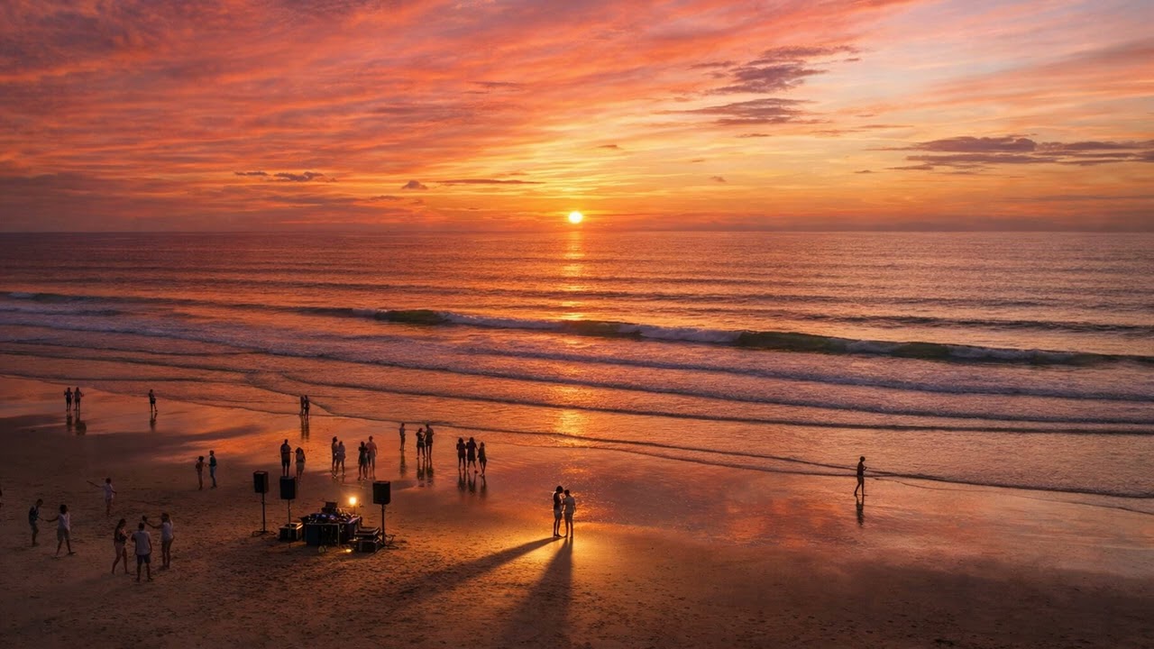 On the Sand at Sunset | Happy Summer Pop Song 2026