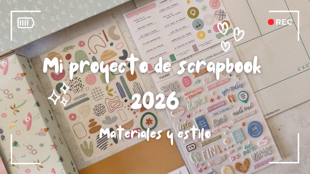 My scrapbook project 2026
