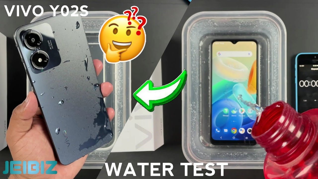 Vivo Y02s Waterproof Test 💦 | The Very First Water Test Of Vivo Y02s