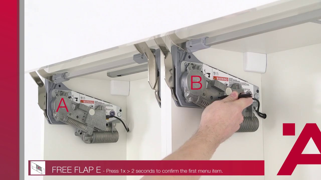 Häfele Australia - Free Flap E-Drive Installation Instructions