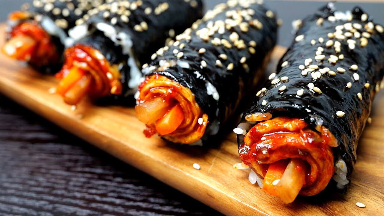 기발한 어묵김밥 이렇게 만들었더니 맛있다고 난리났어요