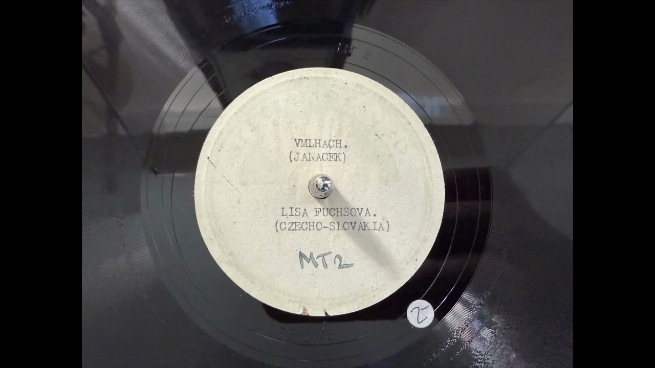 PROPERTY OF THE E.N.S.A., V MLHÁCH, Líza Fuchsová, 78rpm