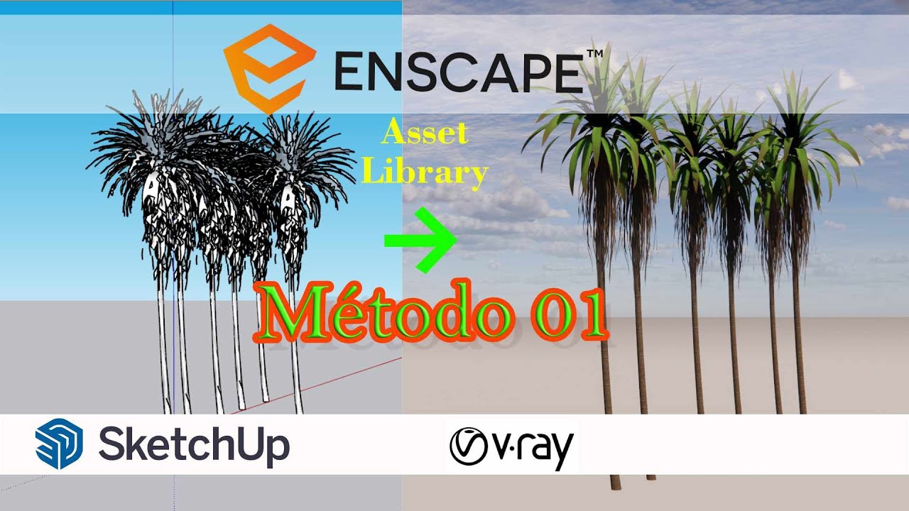 Enscape 3.1.0  Custom Asset Library Editor  - Activos personalizados