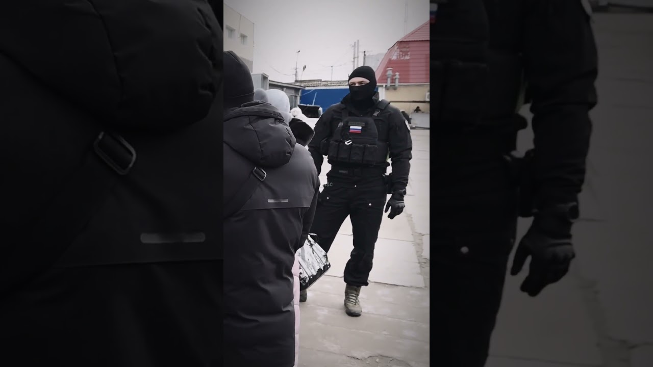 Russia SOBR Checking Legality in The Market 🇷🇺 #shorts #police