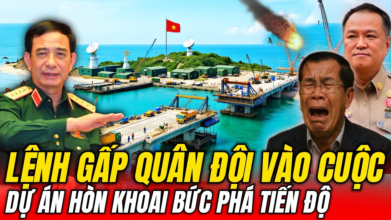 Quân Đội Làm Thì Phút Mốt: Dự Án Cầu Vượt Biển Hòn Khoai Tiến Độ Thần Tốc!