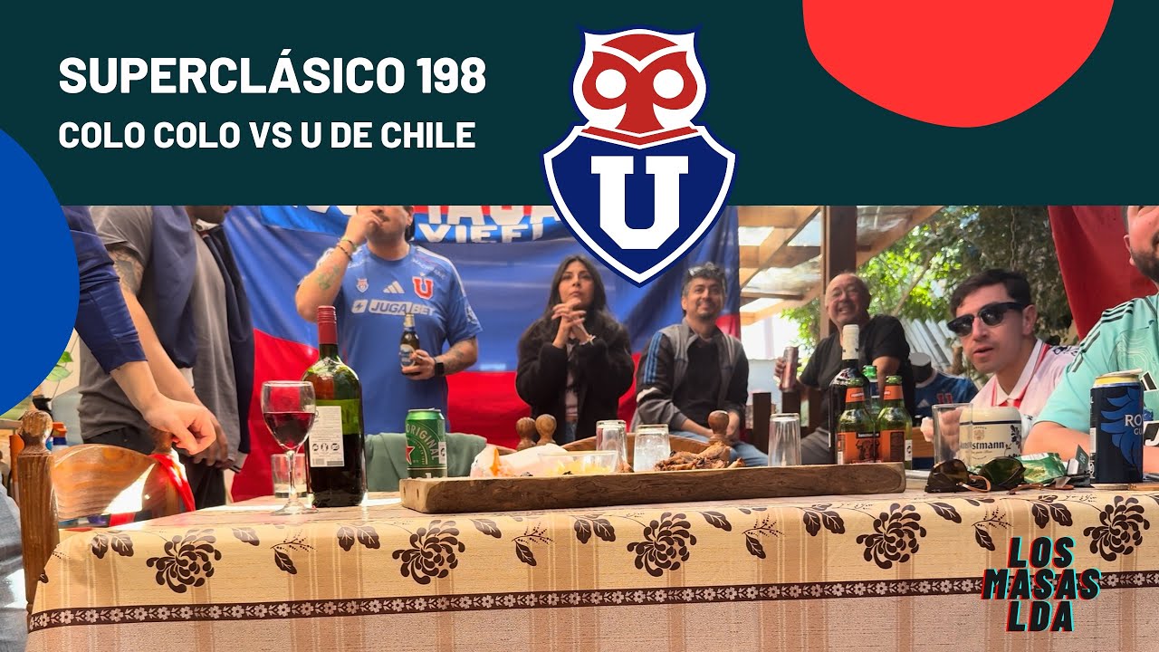 REACCIÓN COLO COLO VS U DE CHILE 💙 | SUPERCLÁSICO 198 | LIGA DE PRIMERA 2025