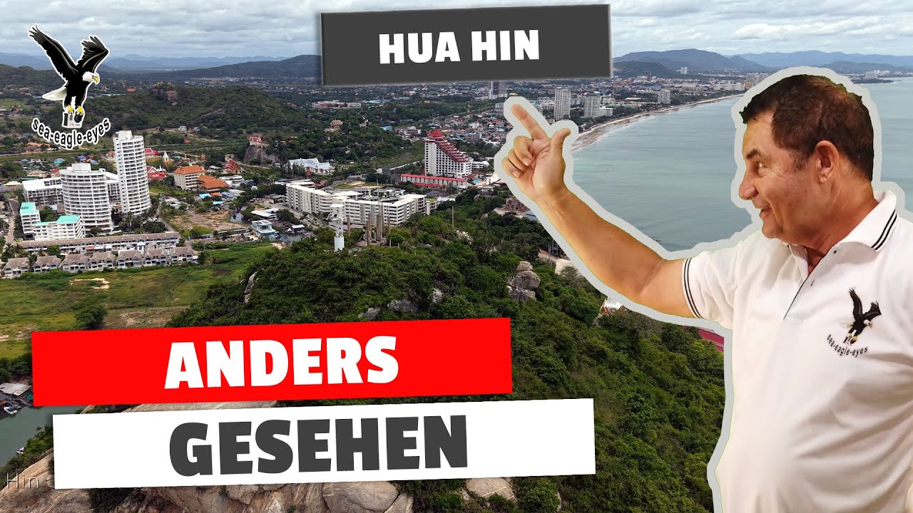 Schwarzer Strand in Hua Hin! wieso? Mirko hat eine Erkl&auml;rung.