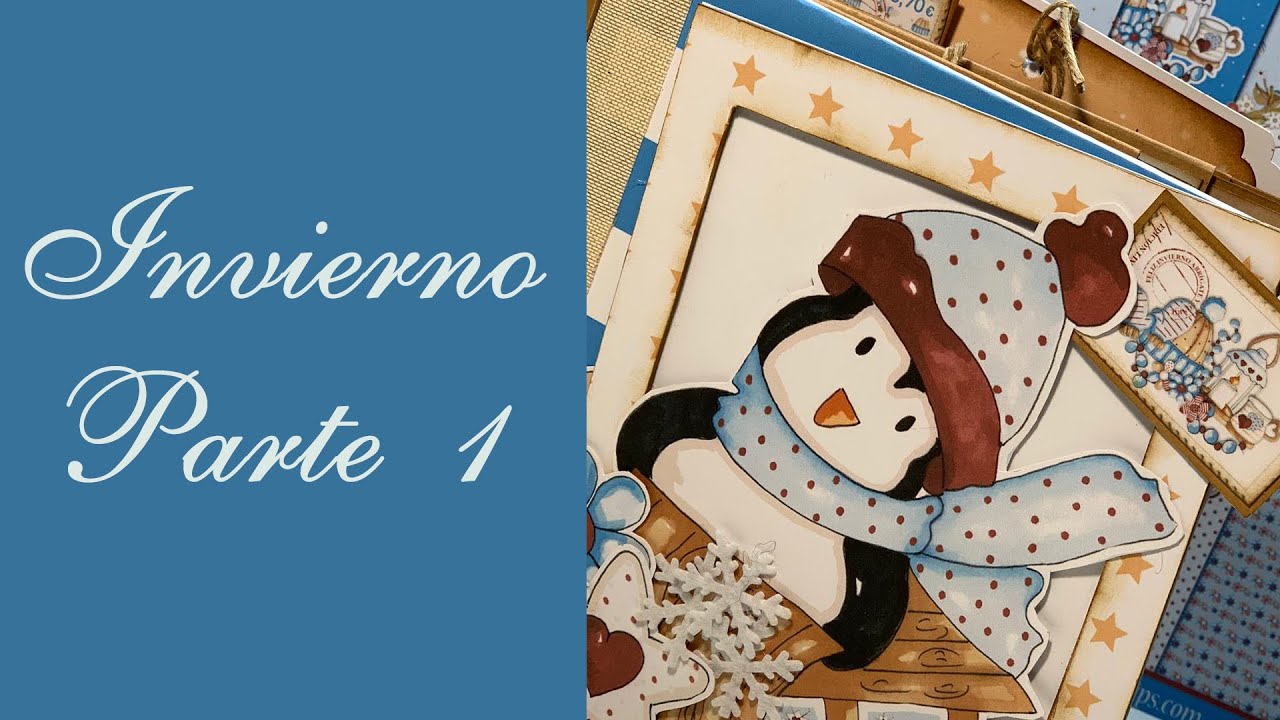 TALLER INVIERNO- ÁLBUM SCRAPBOOKING - PARTE 1