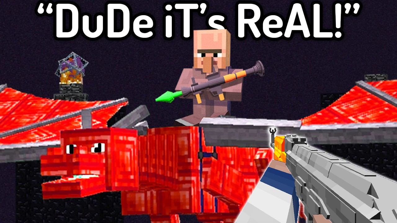 The Funniest FAKE Minecraft Speedruns EVER...