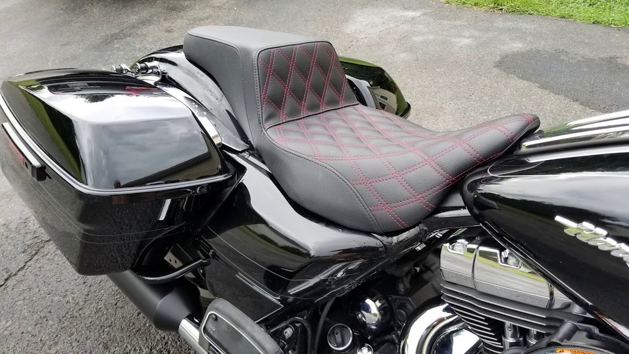 Custom Saddlemen Step Up Seat Harley Touring Overview - GetLowered.com