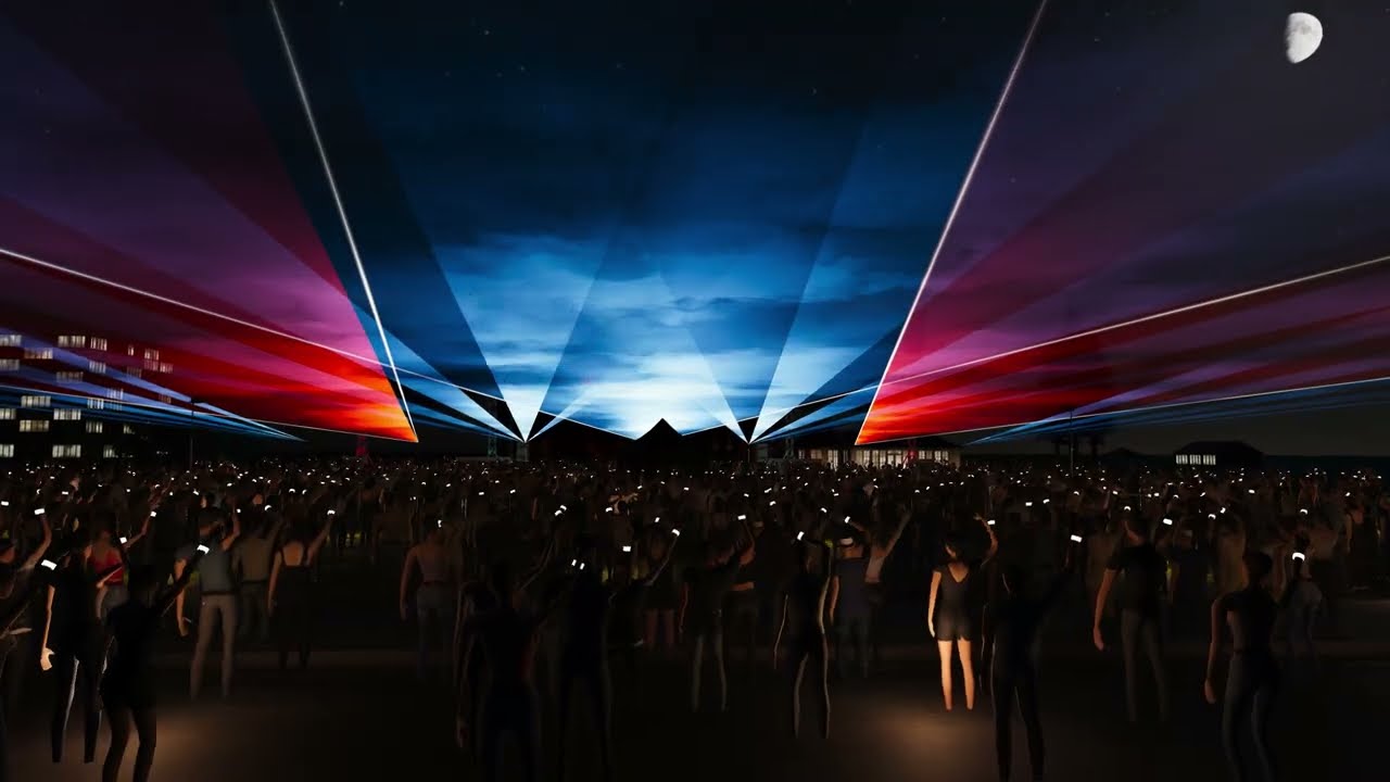 Queen Show must go on  [7 x laser unit] [timecode] [outdoor]