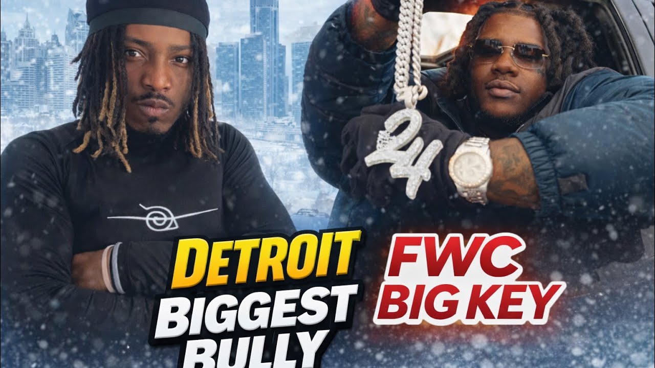 Detroit Biggest Bully!! FWC Big Key- 2 The hard Way/ First day out (official video) Reaction 