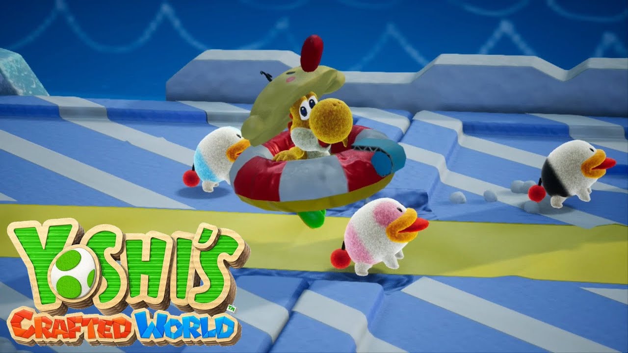 Yoshi's Crafted World // Chilly-Hot Isles - Walkthrough (Part 33)